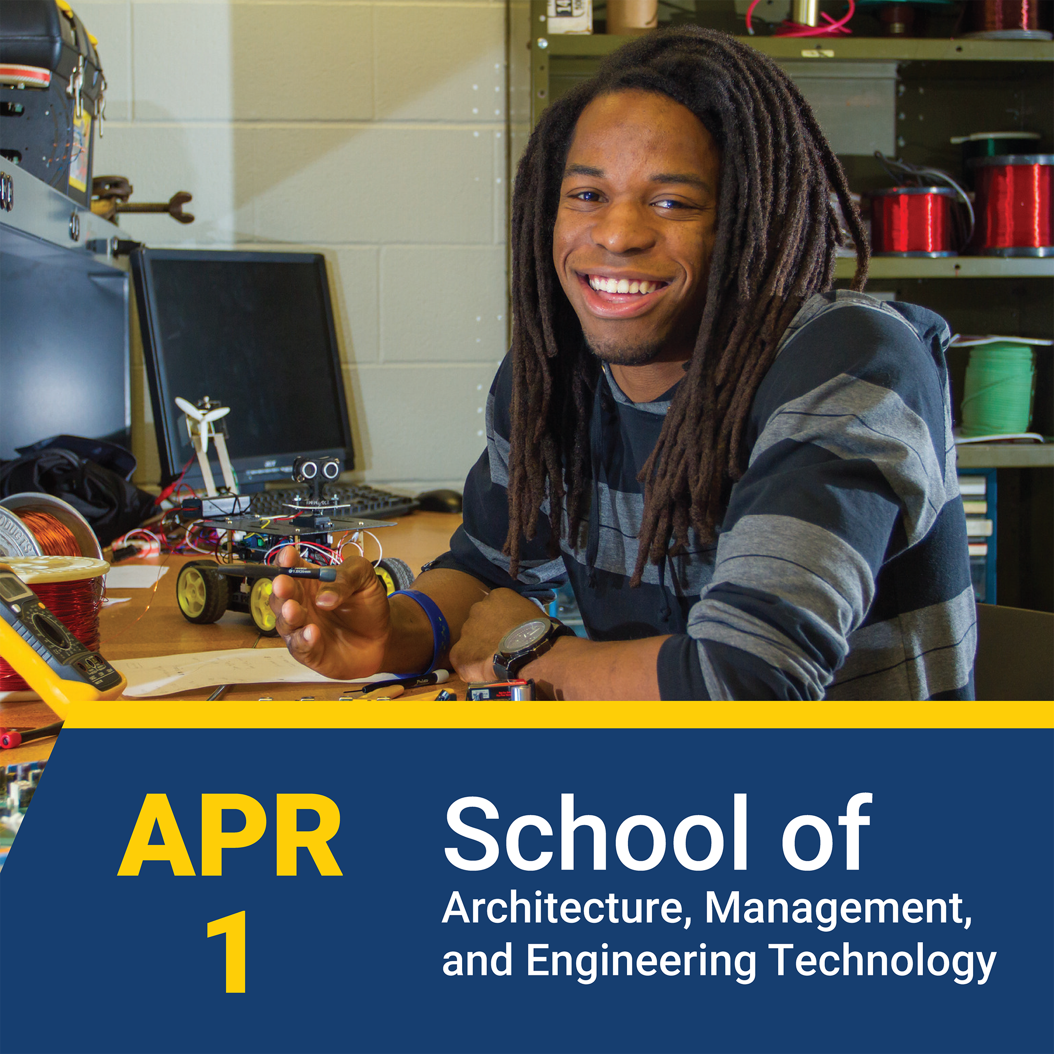 April 1 School of Architecture, Management, and Engineering Technology